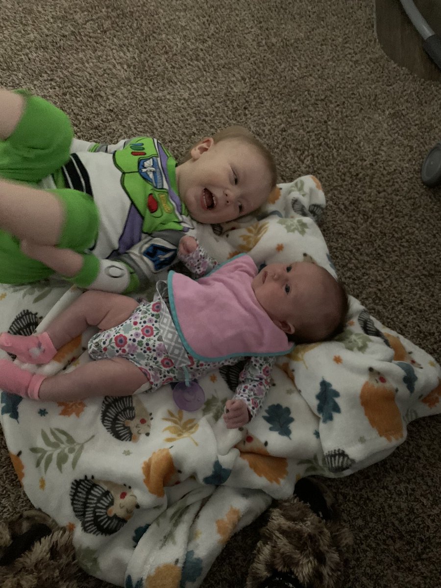 hdjohnson16's tweet photo. Baby update: emmys two months old, Corbin will be two in may and surprisingly I’m keeping them alive 😂😂 being a mama is rough sometimes! #Coolmom #Doingmybest #mybabies https://t.co/G06uzeChRg