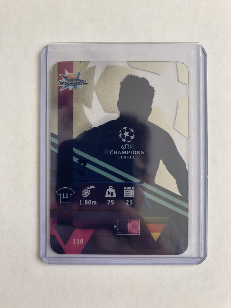 TandJCardShop's tweet photo. #SoccerSaturday Timo Werner #ToppsCrystal $4 @HobbyConnector @Hobby_Connect @sports_sell see pinned tweet for shipping https://t.co/DedRu9sUt2