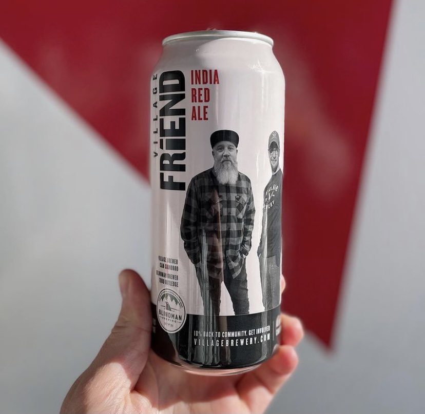 villagebrewery's tweet photo. This tasty one could win some popularity awards! The 2021 Village Friend hit store shelves this week & it is trending quickly to sell out. Pick up 4-packs of this Hazy India Red Ale made in collaboration with our pals @blindmanbrewery.
https://t.co/jXN63JjZ2l #IndiaRedAle https://t.co/U3WTAKe4zH