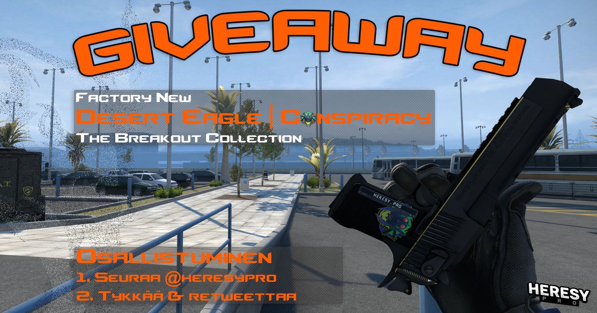heresypro's tweet photo. Tutkimuksemme mukaan dessu on pislaroundin valinta. Ottakaas sen kunniaksi vähän uutta kuosia!

🎁 GIVEAWAY 🎁

1️⃣ Seuraa @heresypro 
2️⃣ Tykkää ja retweettaa

Voittaja arvotaan SMWC IV:n yhteydessä Twitchissä 28.2. May the odds be ever in your favour! #esportsfi #giveaway #csgo https://t.co/ZvnHONaXK7