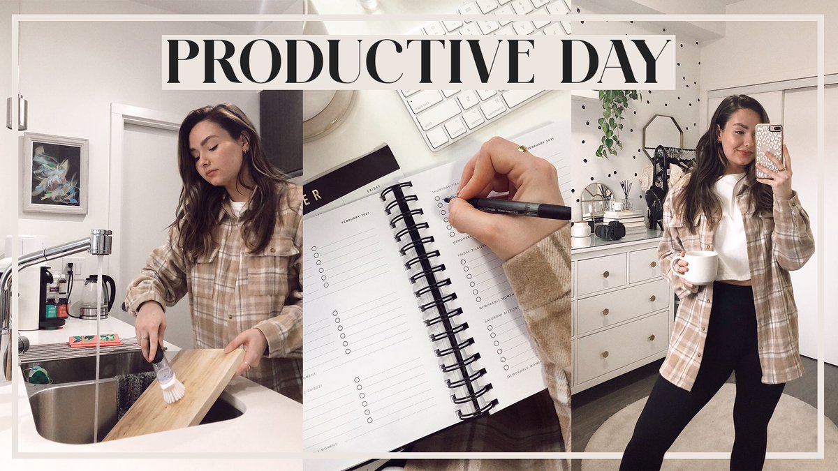 Productive Day in my Life VLOG youtu.be/FlONE32ZwmQ