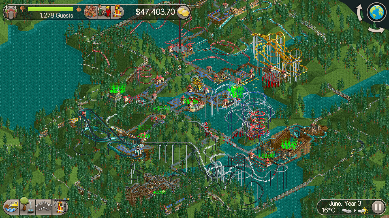 RollerCoaster Tycoon Classic - Jogo para Android e IOS 