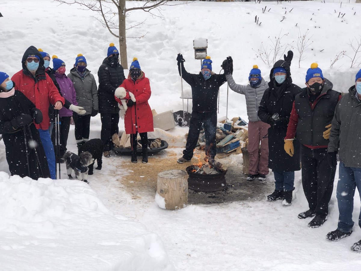 bluemtnbarbie's tweet photo. 5km walk with Team Gravelheads to raise money for The Coldest Night of the Year! #CNOTY #homehorizon https://t.co/s533sShRo8