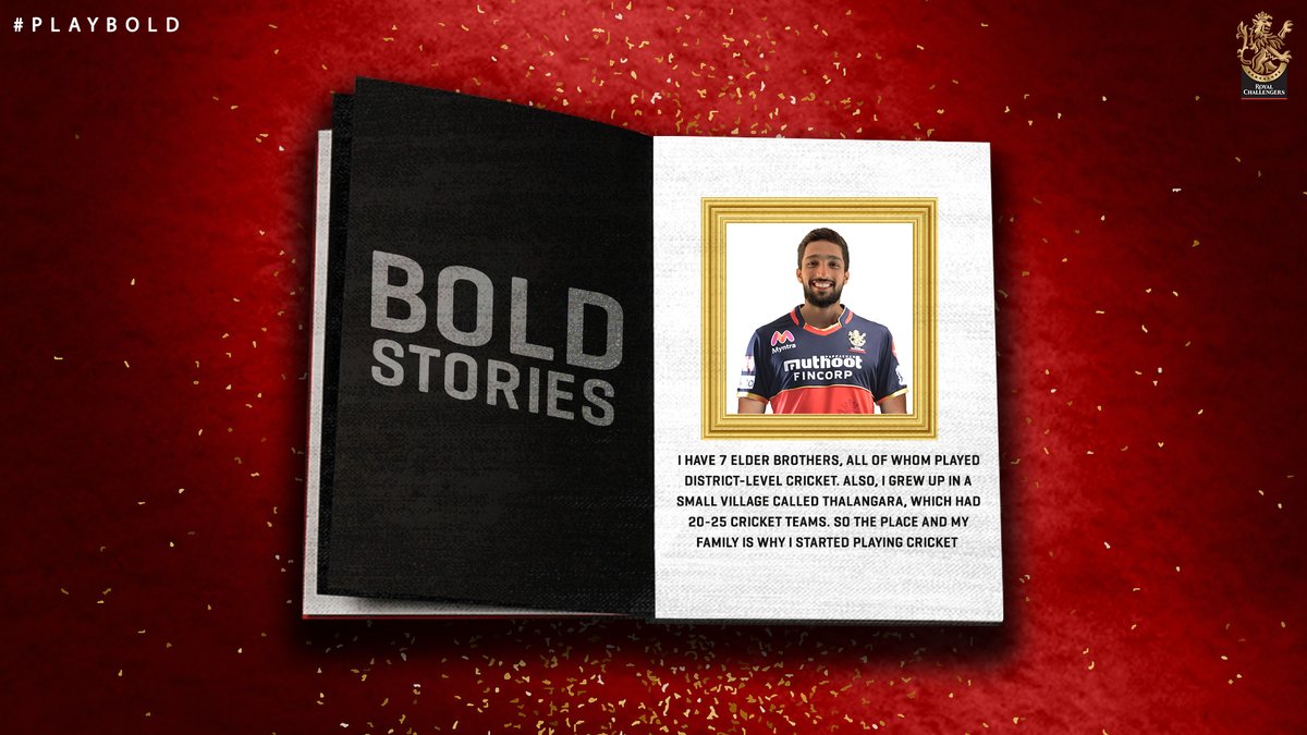 RCBTweets's tweet photo. Cricket runs in Azharuddeen's veins. 😎

#PlayBold #WeAreChallengers #StorySunday https://t.co/9JE8MtaALm