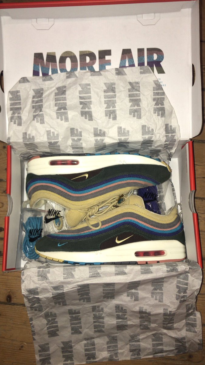 7.Air Max 1/97 Sean Wotherspoon Achat : 470€Revente : 900€ Bénéfice : 430€