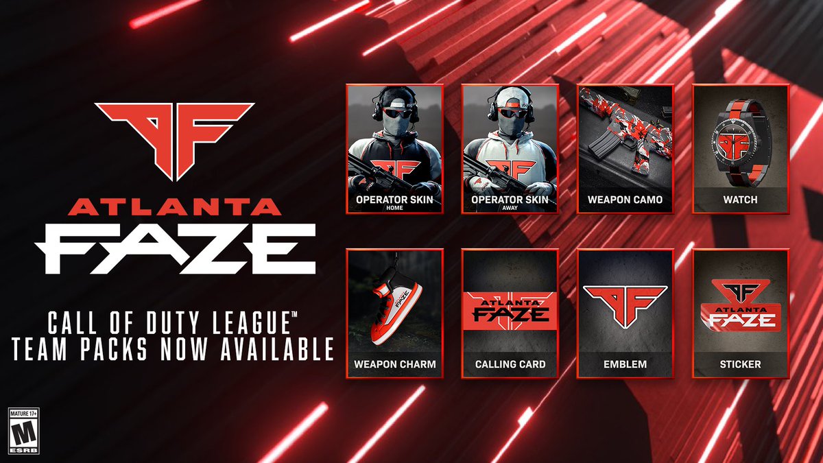 FaZe_Vegas's tweet image. No matches this weekend...so instead to fill the void who is trying to rep the boys in time for our match Monday?!
10 MORE PC TEAM PACK CODES 🔥

Follow @ATLFaZe &amp;amp; @AevPaul ✅
Like &amp;amp; Retweet ✅
Comment “MC for MVP” ✅

🚨 Ends 2/22/21 🚨