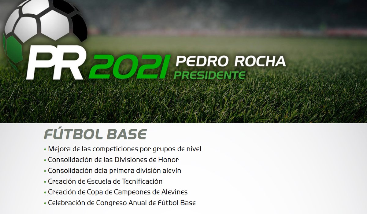 Candidatura Pedro Rocha 2021 tweet media