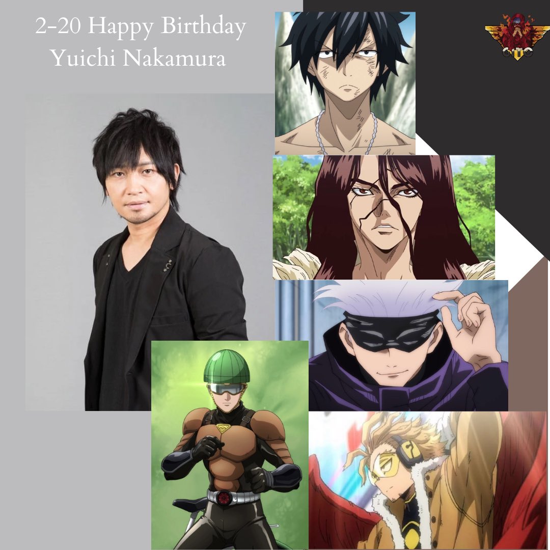 Happy 43rd birthday to Yuichi Nakamura who voices as David and