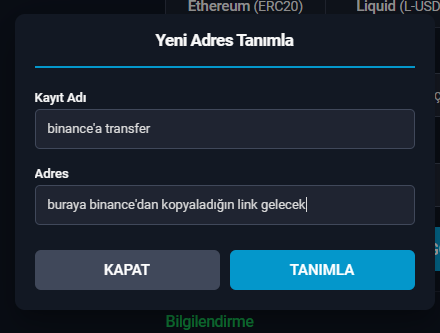 Kripto Para Transferi Nasıl Yapılır