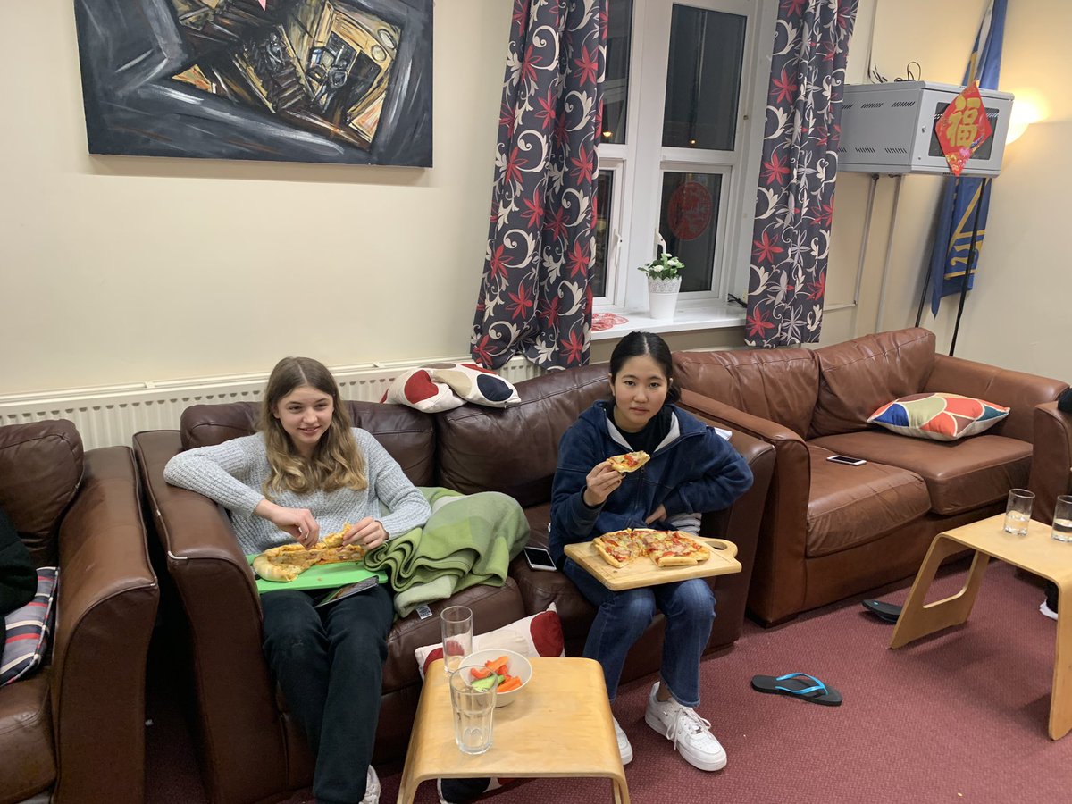 Pizza night. #halftermfun