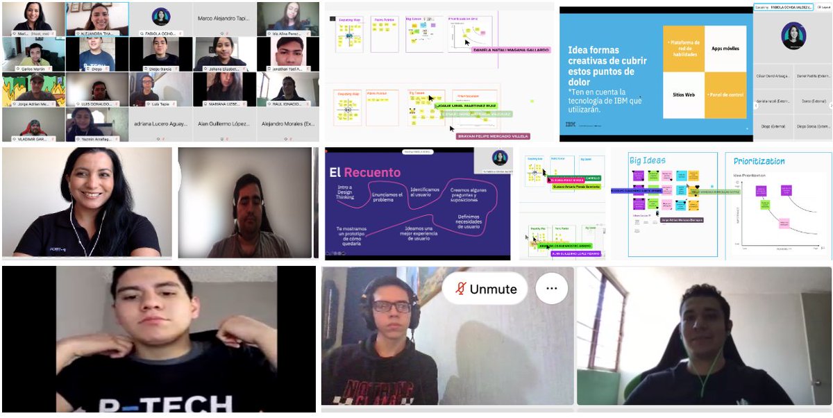 pdeleonbe's tweet photo. Thanks Again #IBMVoluneteers Ale &amp; Fabi for a wonderful #DesignThinking workshop facilitated to the @PTECHNETWORK students of #PoliMatute 2nd milestone of the #CallforCodePTECH competition👍#WeArePTECH #GoodTechIBM big ideas to solve two global problems #COVID19 &amp; #ClimateChange https://t.co/RiSZ2Fs2Sz
