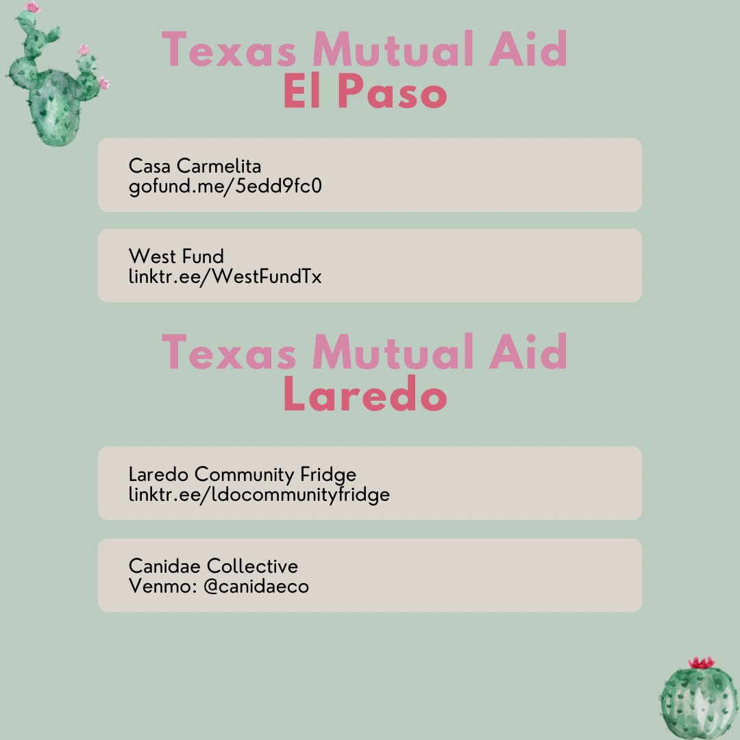 CJAOurPower's tweet photo. #WeGotWe
Texas Mutual Aid List for Polar Vortex and Beyond 2021:
https://t.co/WiOPEAHKTv (images by Jennifer Falcon of Indigenous Environmental Network)

What is Mutual Aid? A Primer by the Climate Justice Alliance
https://t.co/cnABvZlUPV https://t.co/oBsQm5N3Q3