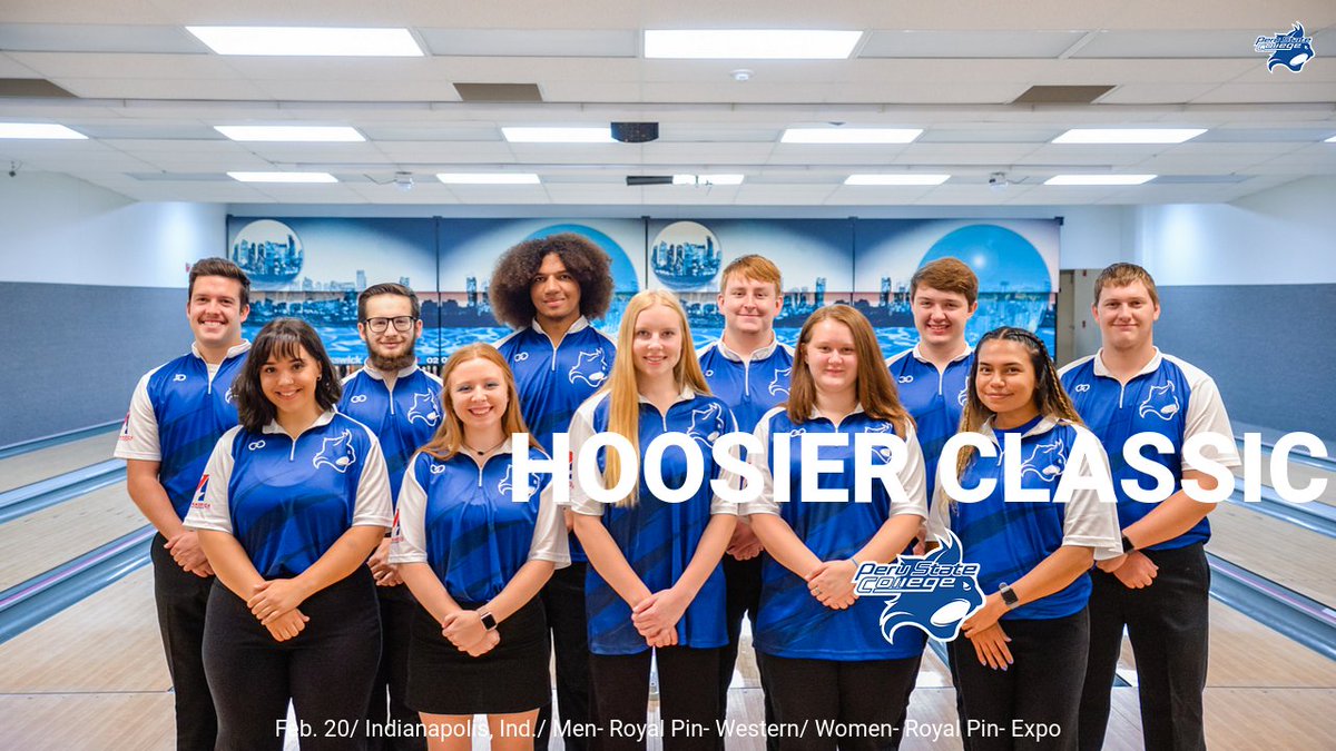 pscbobcats's tweet photo. If you want to try to watch the @PeruState @BobcatPsc bowling teams today, here are the links - Men at 2:30 CST on https://t.co/1ffd6Qlawy and Women at 3:30 CST on https://t.co/S2kxlYQqH2 #ClawsOut #PeruState153 @mckinley_cross @alena_mya @Clobe_Dawg https://t.co/vqmWPN8Ca8