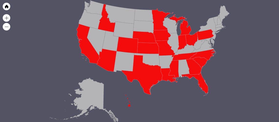 jschackow's tweet photo. Up to 22 states! Do you know anyone that could donate from the remaining 28? https://t.co/c1r7fzoamY Please RT and tag. Never know who we could reach. https://t.co/PCVh5b9mfv