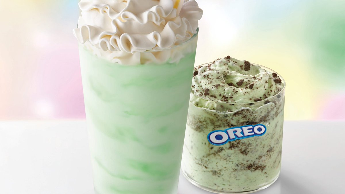 If you’re celebrating Lent, our Filet O’ Fish is 2 for $5! You can also stop in and get a Shamrock Shake or a Shamrock McFlurry!
