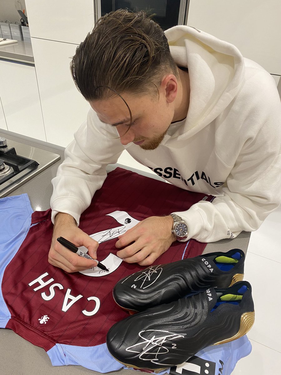 Matty Cash (@mattycash622) on Twitter photo Im giving away a signed shirt & my <a href="/adidasfootball/">adidas Football</a> COPA’s signed by me 🔥 All you have to do to win is:
1️⃣ Follow <a href="/mattycash622/">Matty Cash</a>, @Dugout
2️⃣ RT this post
3️⃣ Tag 2 mates
Two winners will be announced on 1st March! Good luck 🤞 Im giving away a signed shirt & my <a href="/adidasfootball/">adidas Football</a> COPA’s signed by me 🔥 All you have to do to win is:
1️⃣ Follow <a href="/mattycash622/">Matty Cash</a>, @Dugout
2️⃣ RT this post
3️⃣ Tag 2 mates
Two winners will be announced on 1st March! Good luck 🤞