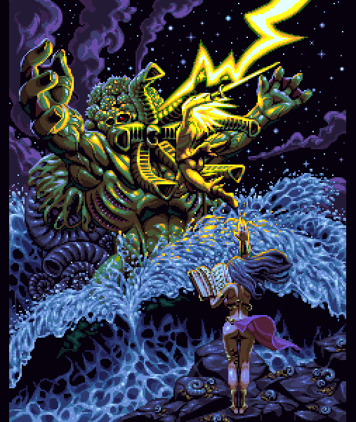 wolfenoctis's tweet photo. Final #pixelart #ドット絵 https://t.co/3Mx0Lb4sYr
