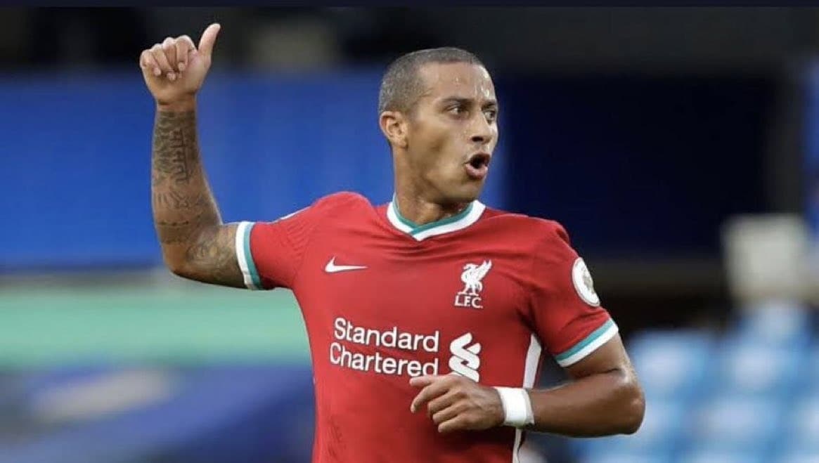 FootballFunnnys's tweet image. Thiago since joining Liverpool:

14 games
4 wins
0 goals
0 assists
327 thumbs up