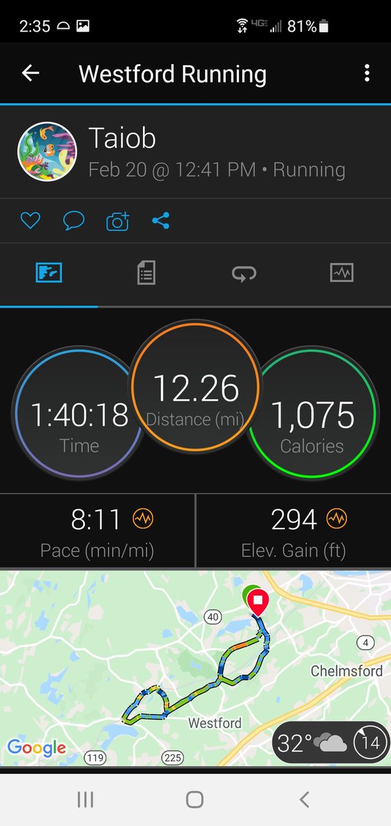 SqlWorldWide's tweet image. 19.7 k
Nice pace.
Finally some good weather for running.
0 degree C
#RunHappy #sqlrun