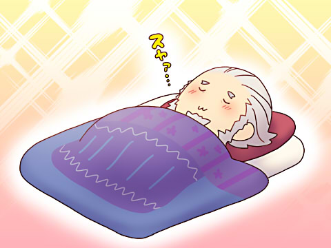 オフトゥンで寝られる相手寝られない相手をネタにらくがきするにも、この素材が使えたら枕部分はペッと貼るだけだったのに。結局らくがきしそこねたなあ。これは前に描いた布団フックらくがきまとめ。 