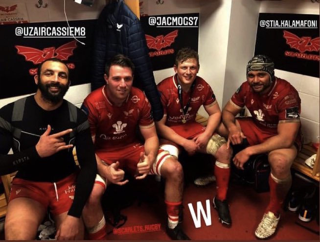 Uzair Cassiem (@uzair_cassiem) on Twitter photo That W tonight.
Thanks for the MASSIVE support we always have from the <a href="/scarlets_rugby/">Scarlets Rugby</a> supporters!
We miss you at the Parc!
<a href="/edkennedy__/">Ed Kennedy</a> <a href="/jacmogs7/">Jac Morgan</a> <a href="/s_kalamafoni/">Sione Kalamafoni</a> That W tonight.
Thanks for the MASSIVE support we always have from the <a href="/scarlets_rugby/">Scarlets Rugby</a> supporters!
We miss you at the Parc!
<a href="/edkennedy__/">Ed Kennedy</a> <a href="/jacmogs7/">Jac Morgan</a> <a href="/s_kalamafoni/">Sione Kalamafoni</a>