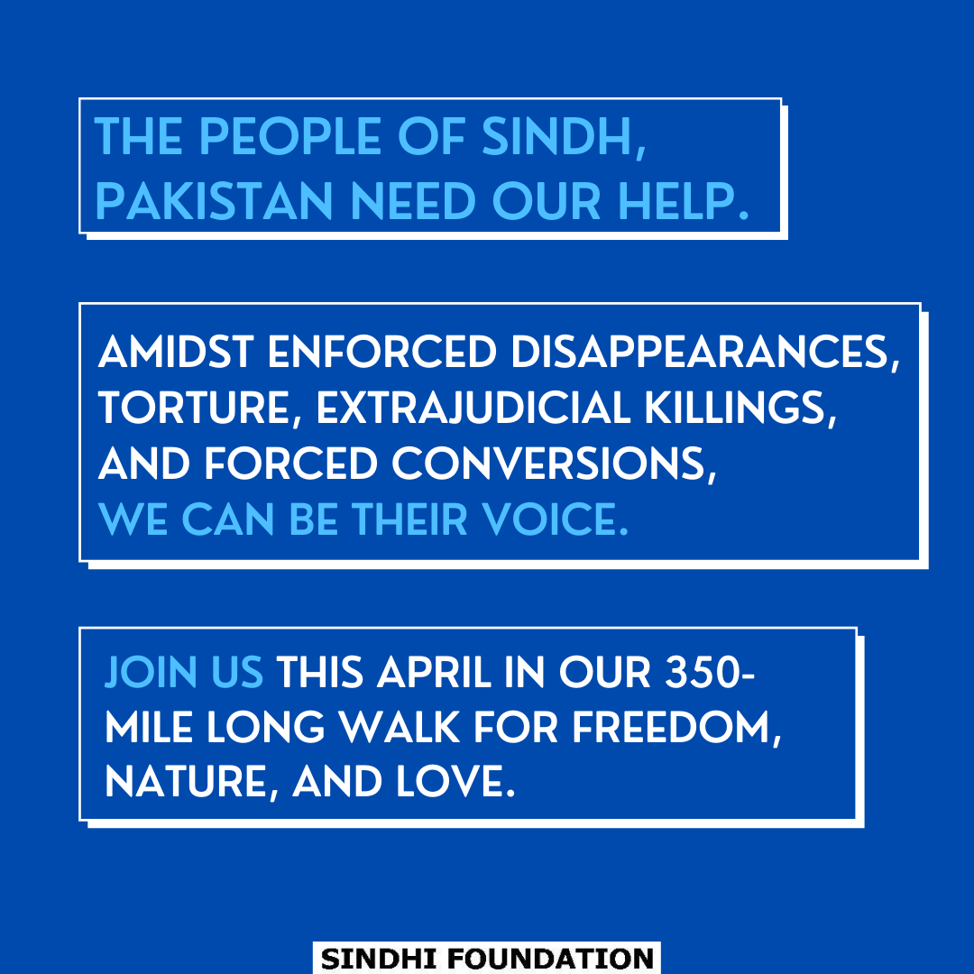 SindhiFDN's tweet photo. Today is World Day of Social Justice! 
Retweet and tag to spread awareness.
Join our Long Walk! 
More info here:
https://t.co/cihF8KUN8r https://t.co/FlKAIIvTh5