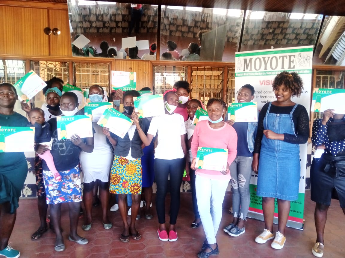 MoyoteKenya's tweet photo. It's a good start to our girls having been empowered on Advocacy skills and how to participate in the Global Fund Processes @HerVoiceFund @ypluskenya @GlobalFund @RitahAnindo @NEPHAKKENYA @Nyambura_Edith. https://t.co/nPidduIRUa