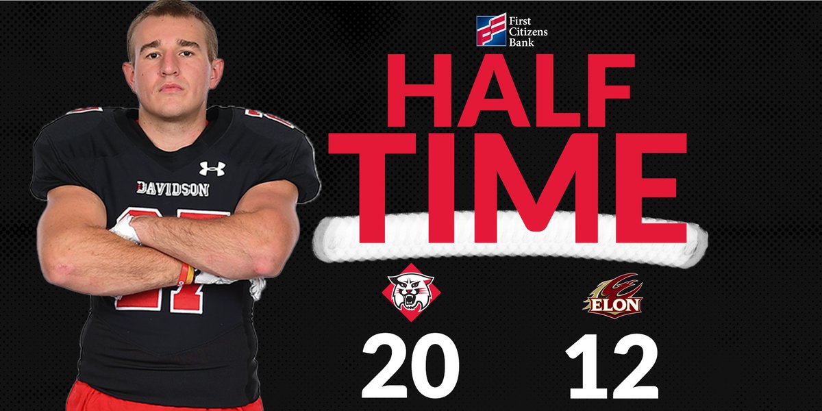 HALF | What a quarter by the 'Cats! Three scores pushes us out to a 20-12 advantage! #CatsAreWild #WE