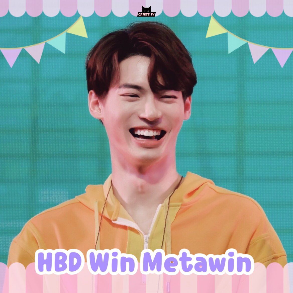 CATEYETV's tweet photo. HBD Win Metawin 💚🐰

สุขสันต์วันเกิดน้องวิน เจ้ากาตุ่ยผู้น่ารัก 22 ขวบแล้ว ขอให้มีแต่ความสุข มีแต่รอยยิ้ม และเป็นที่รักของทุกคนแบบนี้ตลอดไปนะค้าบ

@winmetawin 
#Double2YrsOfWIN
#winmetawin https://t.co/YdxnTieUZg