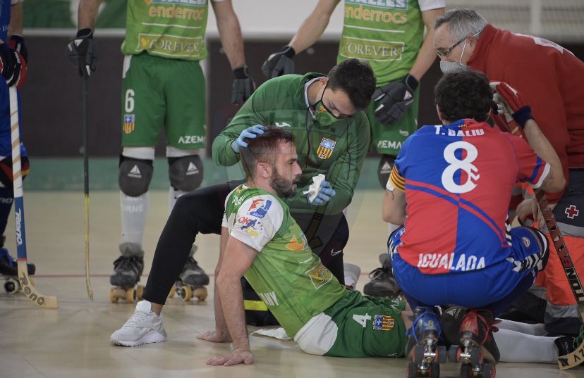 Tot el suport i força a l’<a href="/urip88/">Uri Palau</a> que ha rebut un fort cop al pòmul esquerre i ha hagut d’abandonar el partit abans de la mitja part
📸 <a href="/xvigarcia_Xavi/">Xavi Garcia</a> <a href="/IgualadaHC/">Igualada Hoquei Club</a>