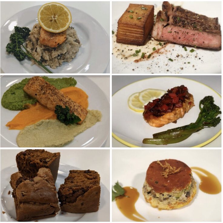 CSFCOfficial's tweet image. Some of the fantastic pictures from our #masterchef competition final dishes yesterday! @6thCanteen 

All staff online on the #CreativeConundrum showcase right now agree the students are much better chefs than us!