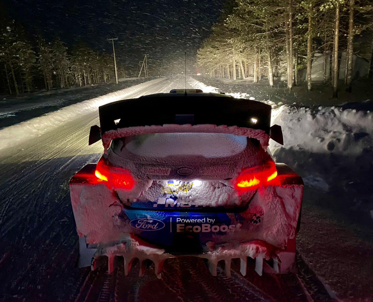 Testing is well underway in Finland’s frozen north! 🥶 #WRC #ArcticRallyFinland #MSPORTERS