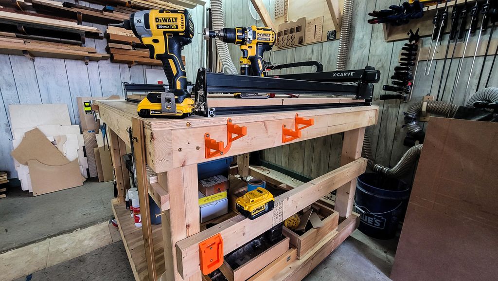 RoosterWorx's tweet photo. I use my drill and impact at the cnc constantly for work holding so made a little home for them. They seem to be happy
Dig the design, slide in my dms
๐
๐
๐
#drillholder #3dprinting #gottagoorange #gotoyourhome #toolholder #batteryholder #shoporganization #whereineedthem https://t.co/KweBtUXlw4