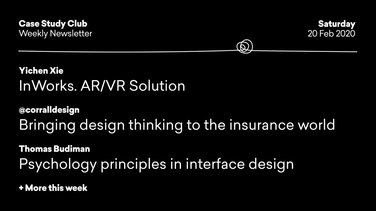 Case Study Club tweet media