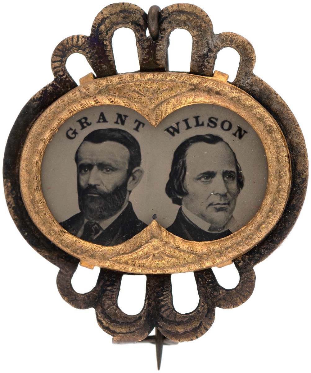 HakesAuctions's tweet photo. Despite being in business for 54 years, there's still items that @HakesAuctions has yet to offer, like this #rare 1872 #UlyssesSGrant &amp; #HenryWilson #jugate #ferrotype! https://t.co/X0qChsR3wU
#APIC_USA #Grant #1872Election #politicalcollectors #politicalmemorabilia https://t.co/pEaYNwylTP
