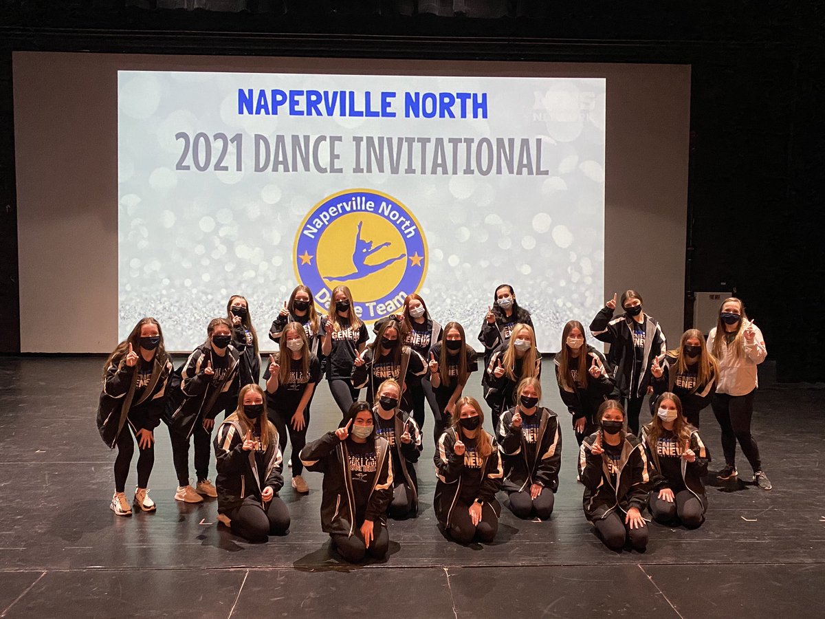 Congratulations <a href="/Geneva_DANCE/">GHSVarsity DanceTeam</a> taking 1st and 2nd Place today at the Naperviile North Virtual Competition