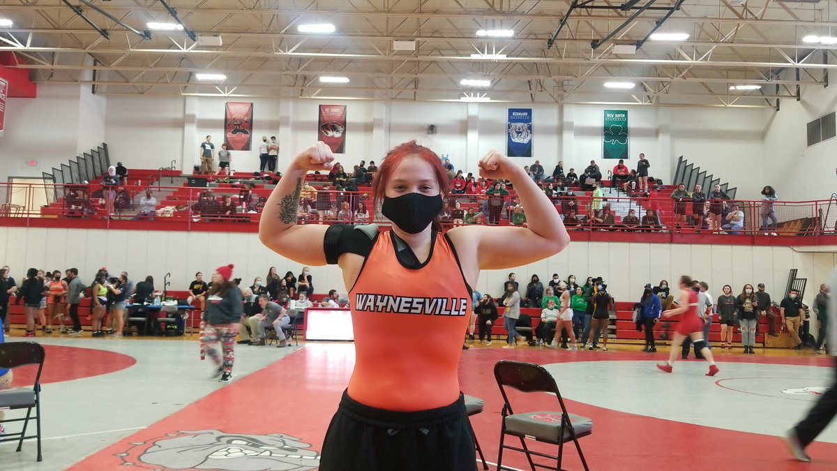 Marisa Gonzales advances to the finals of the MSHSAA Sectional 1 Championships with a fall.  State Bound!
<a href="/WayTigerPR/">WayTigerPR</a> <a href="/WaynesvilleHigh/">Waynesville High</a> <a href="/WaynesvilleW/">Waynesville Wrestling</a>