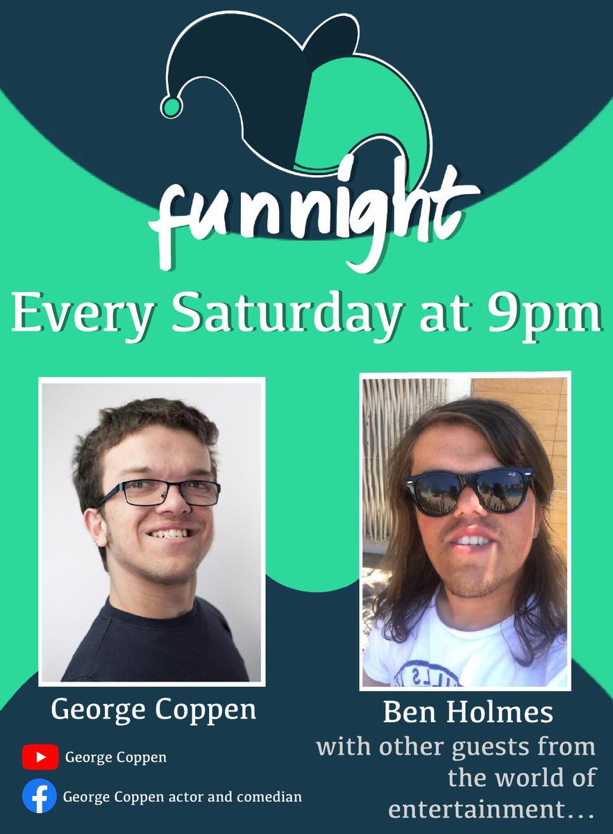 Join us every Saturday at 9pm.