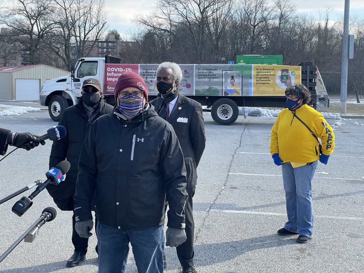 Black and Latinx orgs and leaders are working together to address vaccine access and other COVID related equity issues. In <a href="/PrinceGeorgesMD/">PrinceGeorgesMD</a> with <a href="/MDHealthDept/">Maryland Department of Health</a> launching the mobile public health education unit to update and encourage residents. <a href="/CASAforall/">We Are CASA</a> <a href="/pgcnaacp/">pgcnaacp</a> <a href="/JPenaMelnyk/">Speaker J. Peña-Melnyk</a>