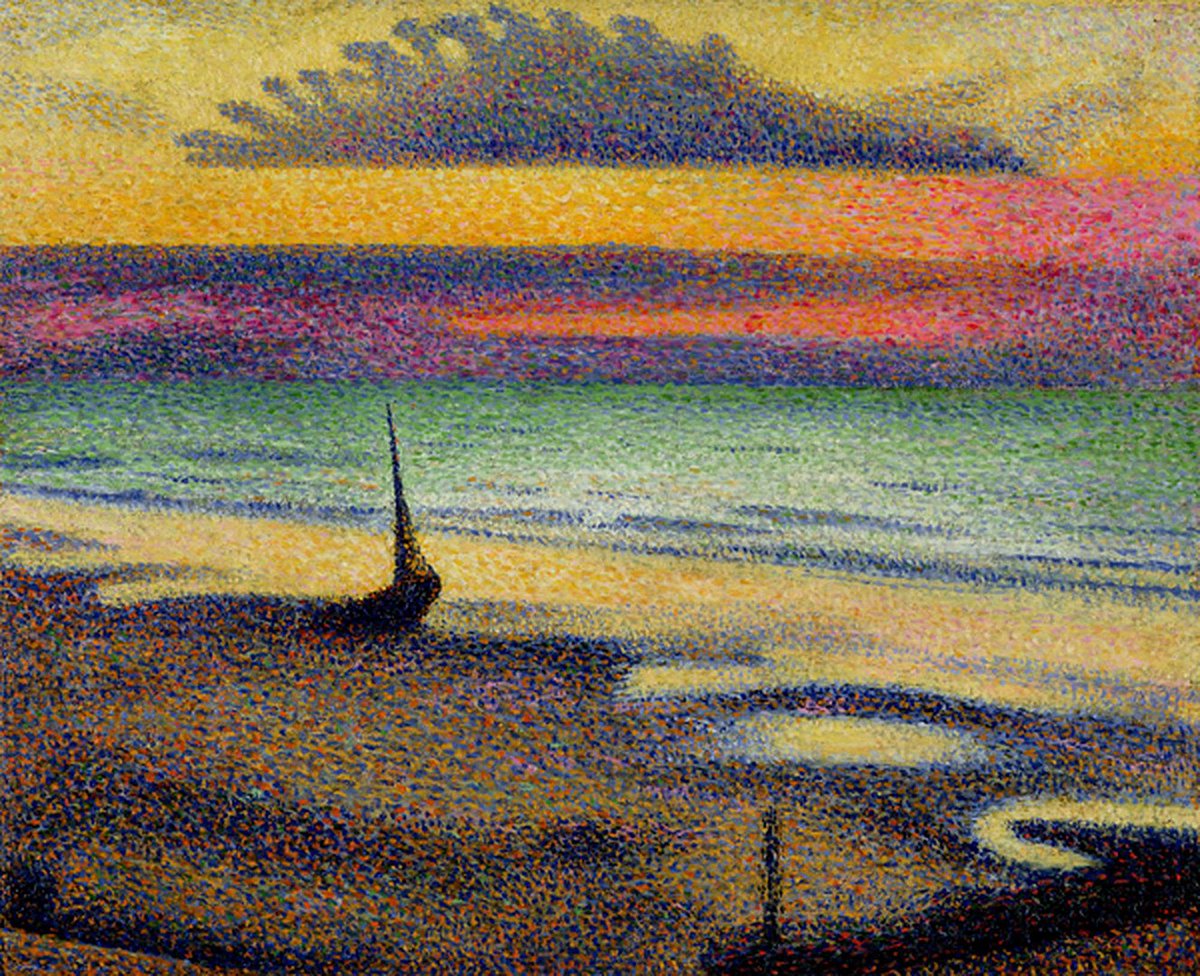 Georges Lemmen - La playa de Heist

musee-orsay.fr/es/colecciones…