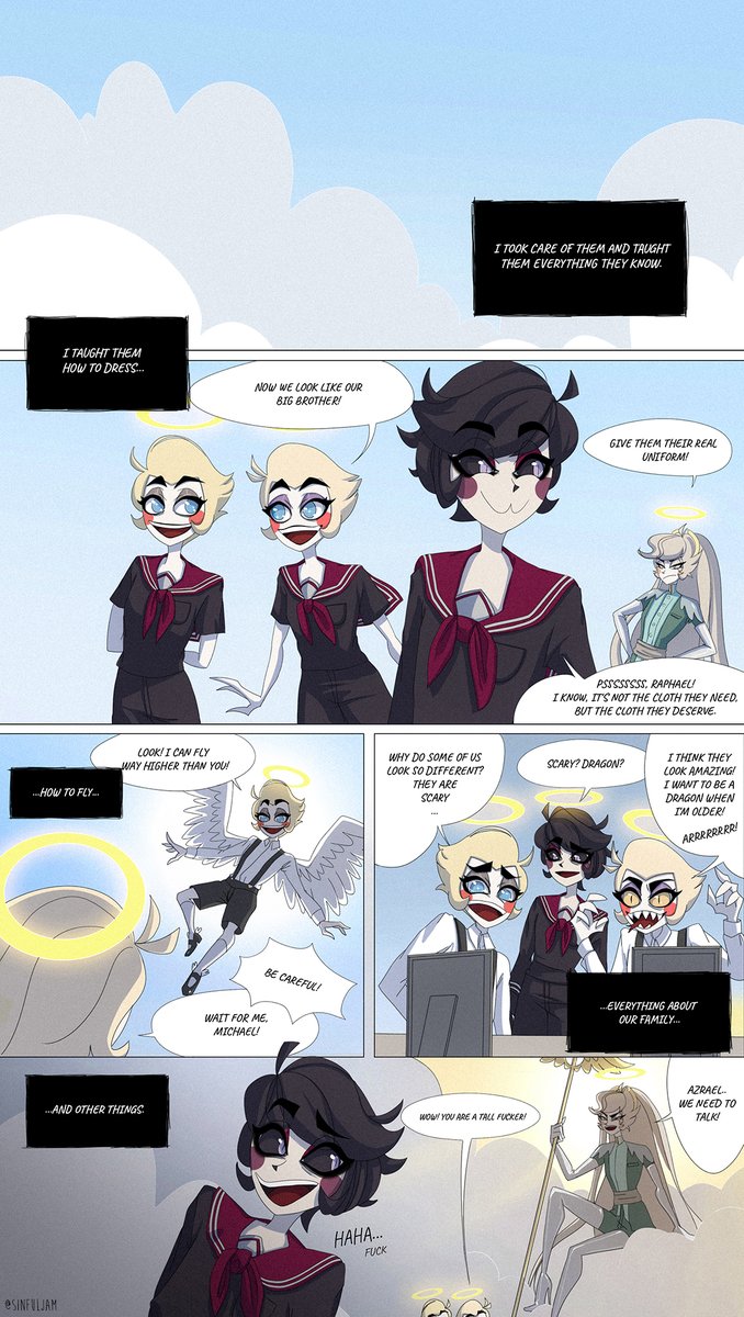 SINFULjam on Twitter "Sneak peek of Lucifer's childhood and his "lovely" twin brother Michael