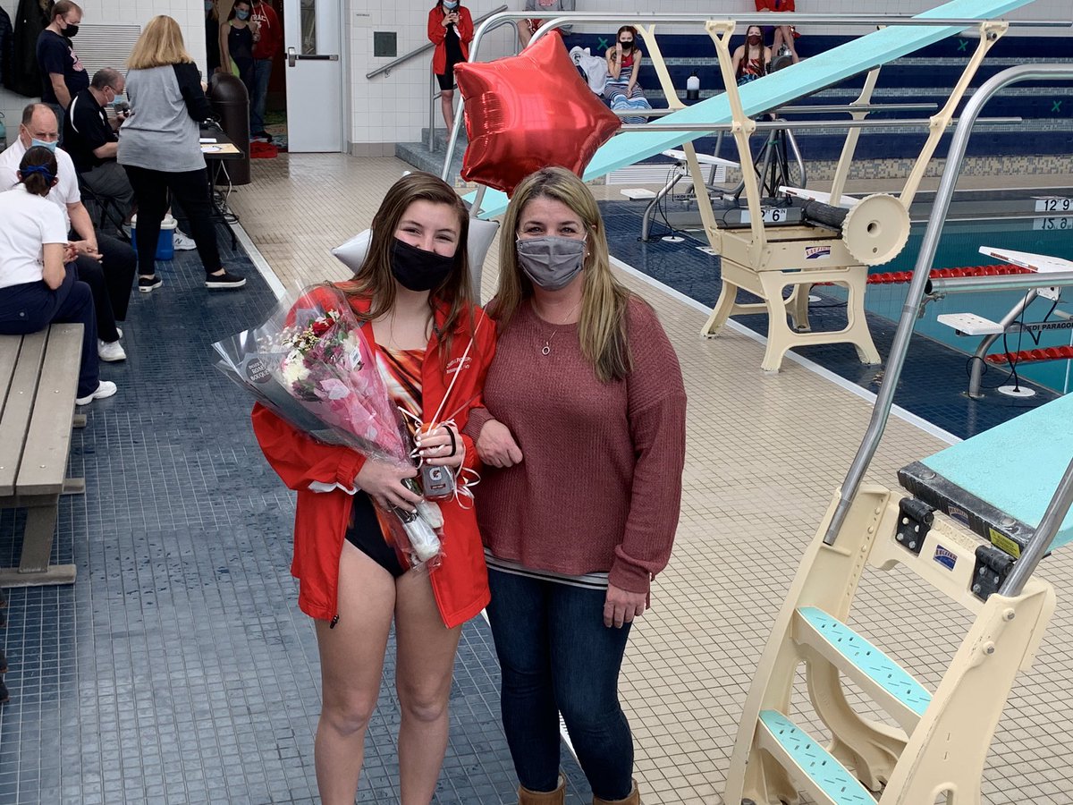 ojrswimdive's tweet photo. Today, we had the pleasure of honoring our Senior Swimmers and Divers at their Senior Day. Pictured are captains Olivia Coyne, Olivia Keira, and Kendall Obara! We also honored Boyertown’s Seniors. @AthleticsOjr @ojrsd_supt @OJRSD @OJRHS https://t.co/tEjeRo9LB1
