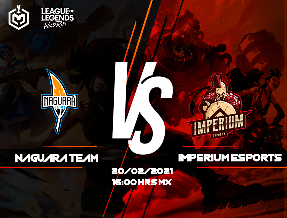 Continuamos con el torneo Memento Mori🎮

Y el primer encuentro de hoy es:

<a href="/NaguaraTeam/">TEAM NAGUARA</a> vs #ImperiumeSports

A las 16:00 hrs MX 

No te pierdas este gran partido por el canal de Youtube de 
@Magialuffy como caster 🎙️

No te lo pierdas!
<a href="/LoLWildRiftES/">LoL Wild Rift Comunidad</a>

youtube.com/c/ImNotCarryXD…