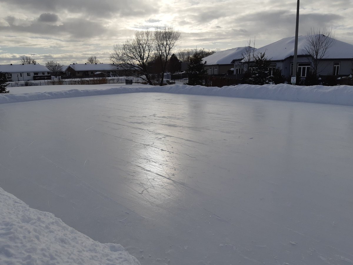 First year rink operator at Doug Rivington Park in Carp is doing a great job. Amazing ice at the puddle rink.  <a href="/RinksOttawa/">Outdoor Rinks Ottawa</a> <a href="/ottawacity/">City of Ottawa</a>