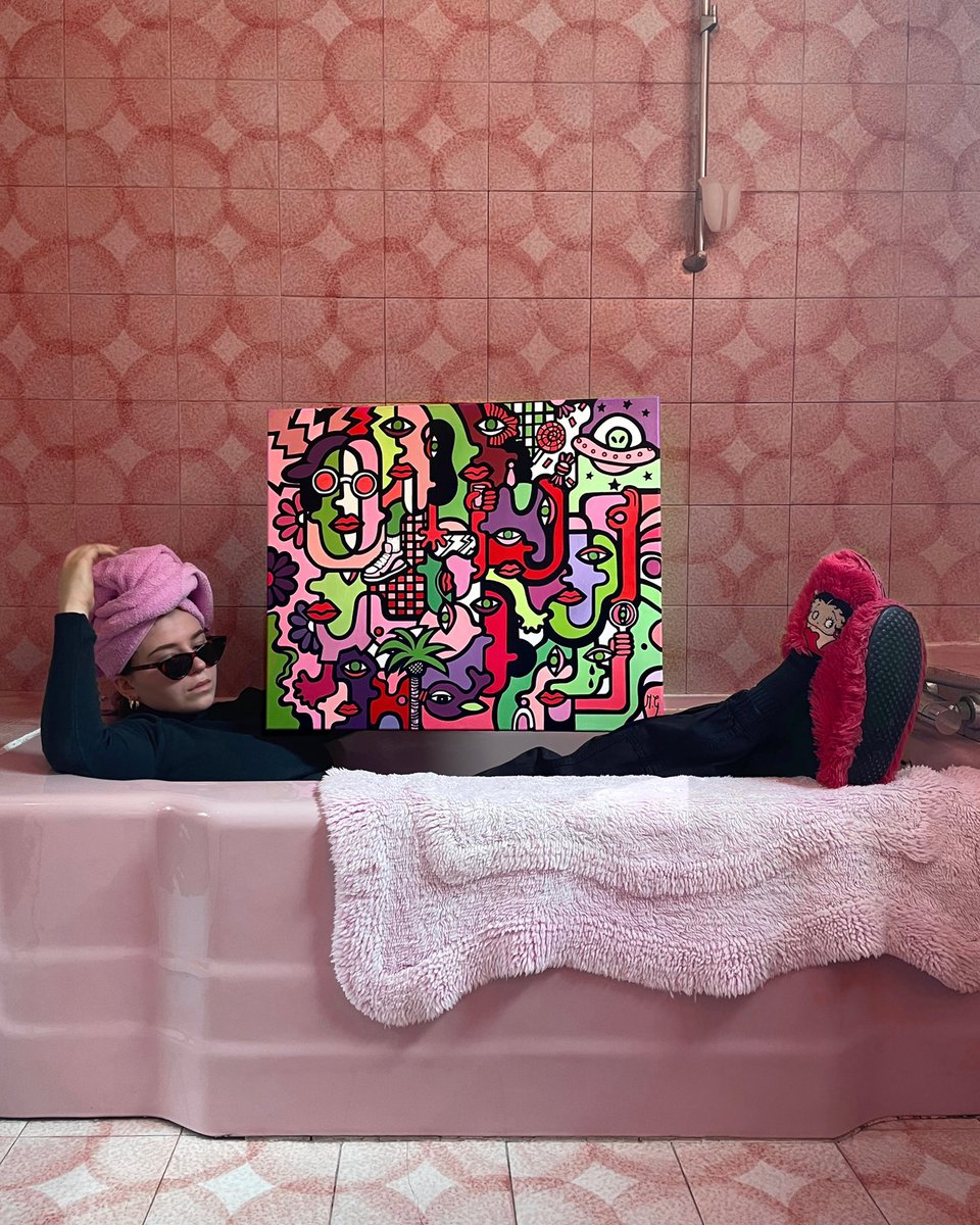 marion0829's tweet image. Et voici mon dernier tableau, dites moi ce que vous en pensez 🔮
mon ig : @gobym_