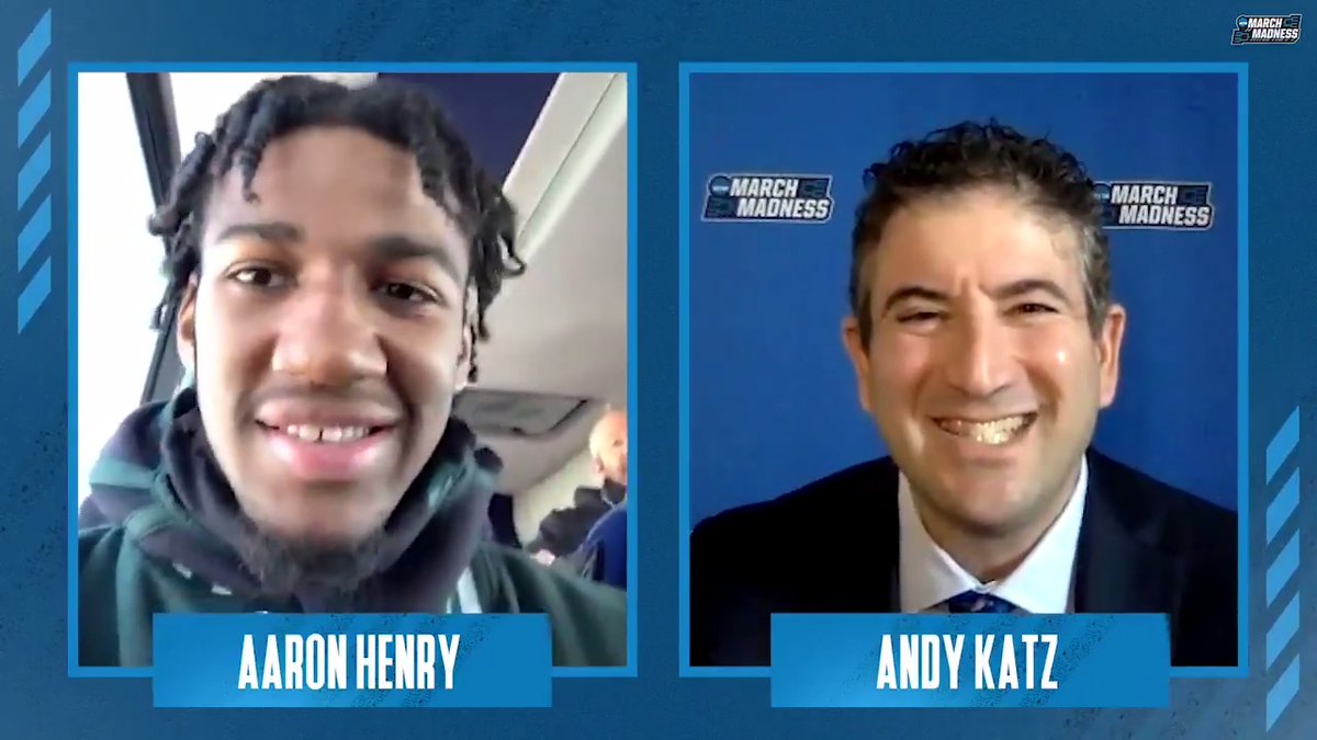 NCAA March Madness (@marchmadness) on Twitter photo 2021-02-20 20:50:08 “I feel like today we put it all together.” Aaron Henry (@hennny11) joined @TheAndyKatz after dropping 27pts in @MSU_Basketball’s road win over Indiana! “I feel like today we put it all together.” Aaron Henry (@hennny11) joined @TheAndyKatz after dropping 27pts in @MSU_Basketball’s road win over Indiana!