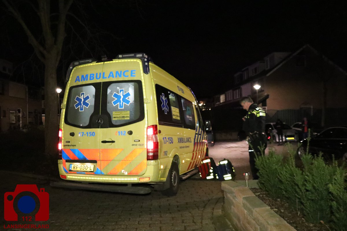 Melding politie Berberisdreef Bleiswijk inzake steekincident