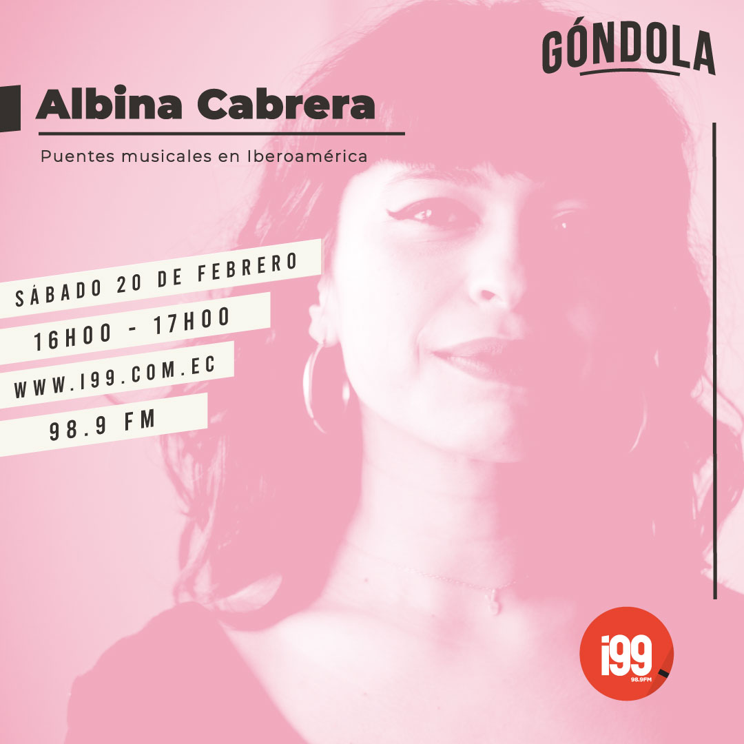 En breve uno de los programas más especiales que haremos. Una conversación sobre música latina con <a href="/AlbiCabrera/">Albina Cabrera</a>. Lo escuchan por 98.9 FM si están en Guayaquil o por acá desde cualquier parte del mundo. i99.com.ec