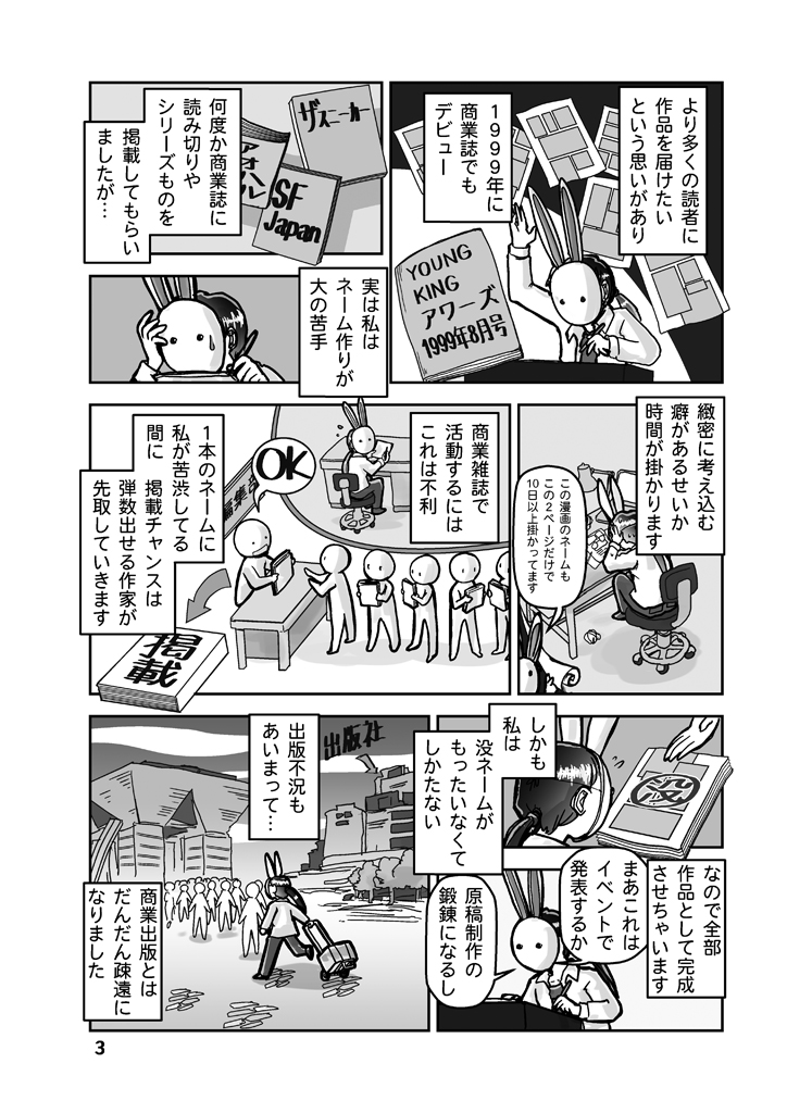 本日(2/21)のエアコミティアにあわせて「創作同人電子書籍のススメ 2021年手探り電子配信放浪記」の紙本通販を開始しました。
https://t.co/6iXqz6Cj3j
電子書籍版は3月20日の「第15回いっせい配信」にて配信予定です。
#エアコミティア135 #エアCOMITIA135 #オンラインCOMITIA135
