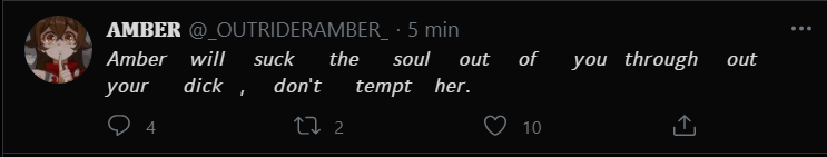 Karma_AKA_Rick's tweet photo. @_OUTRIDERAMBER_ Fun thing is: amber is actually underage, also, target harass is against twitter TOS, reported https://t.co/GBXJnqLbf9